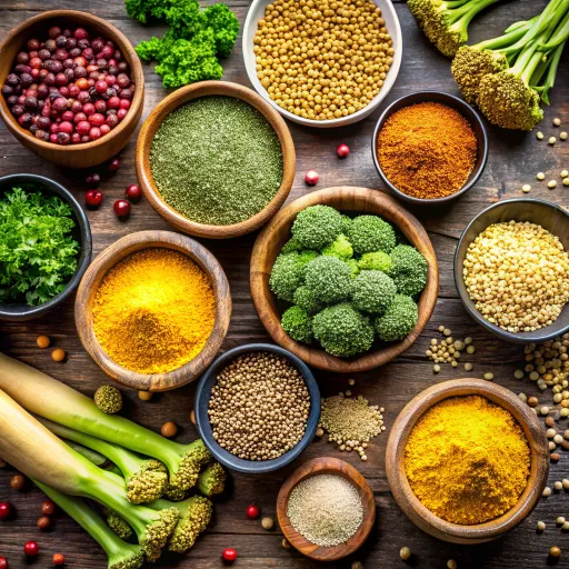 ब्रोकोली और क्विनोआ का सजीव चमत्कार