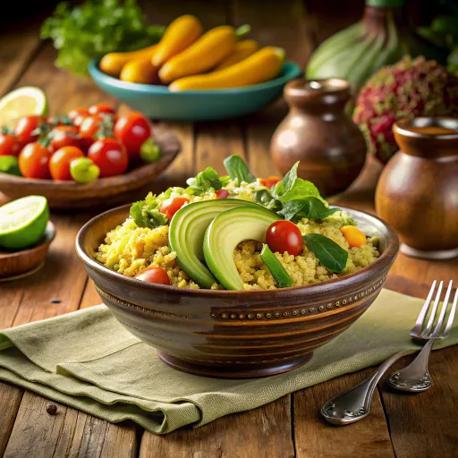 एवोकाडो और बाजरे की बहार